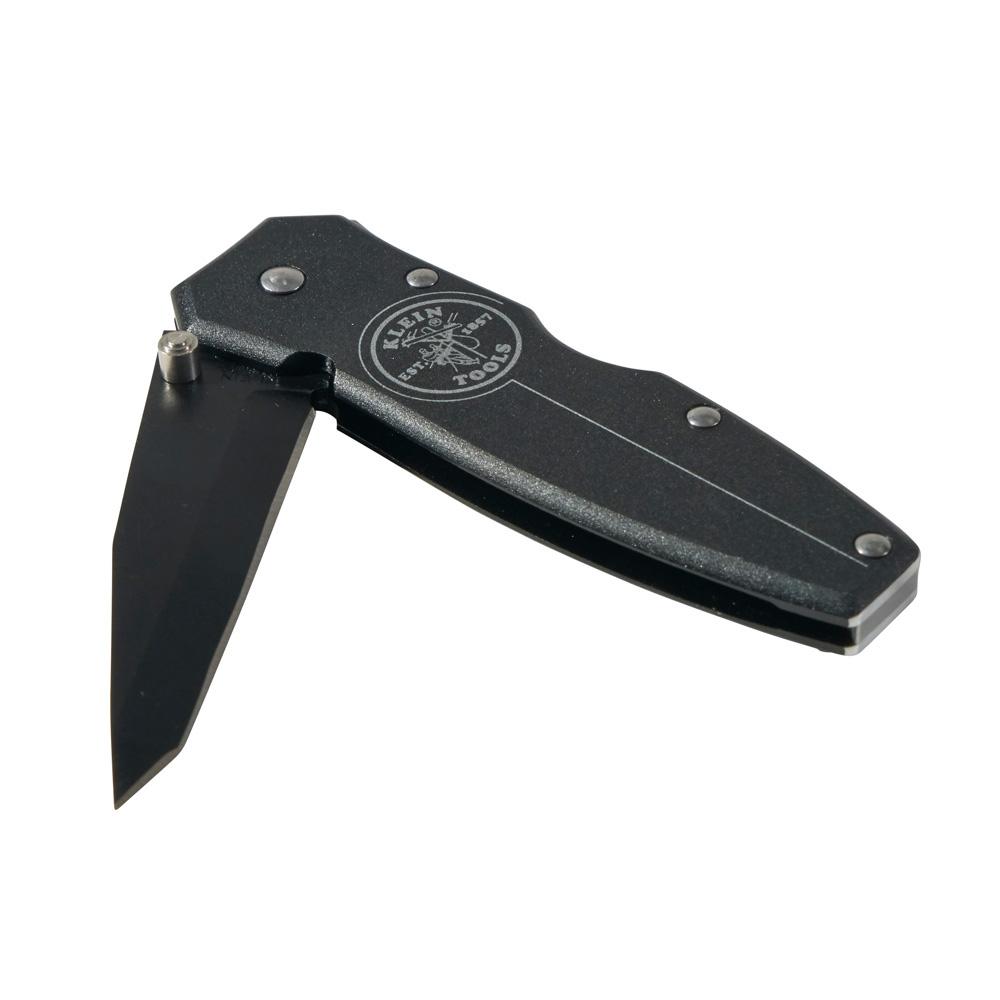 Klein Tools 44052BLK Tanto Lockback Knife 2-1/2-Inch Blade