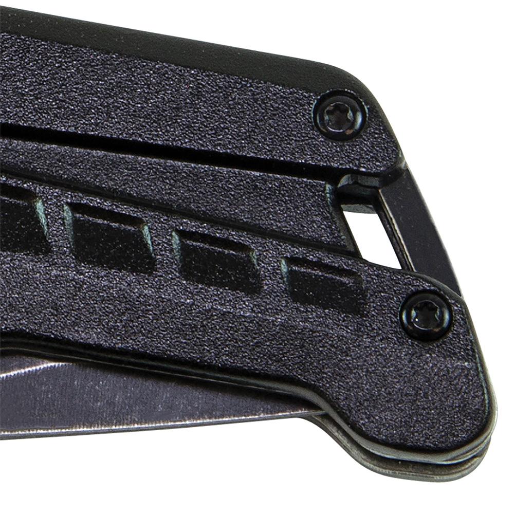 Klein Tools 44223 - Versatile Pocket Knife with Spring-Assisted Opening and Durable Steel Blade, Essential Tool for Various Tasks