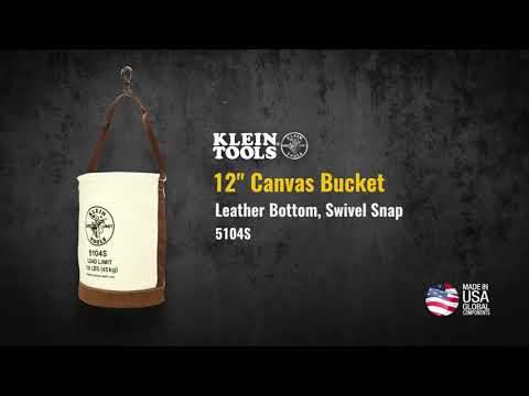 Klein Tools 5104S 55503 Canvas Bucket