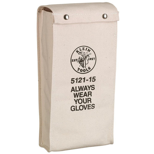 Klein Tools 5121-15 Glove Bag, No. 4 Canvas, 15-Inch