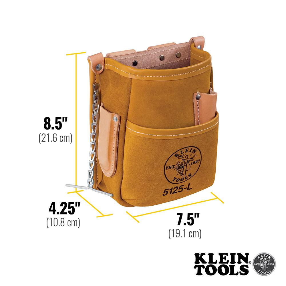 Klein Tools 5125L 55103 Electricians Pouch