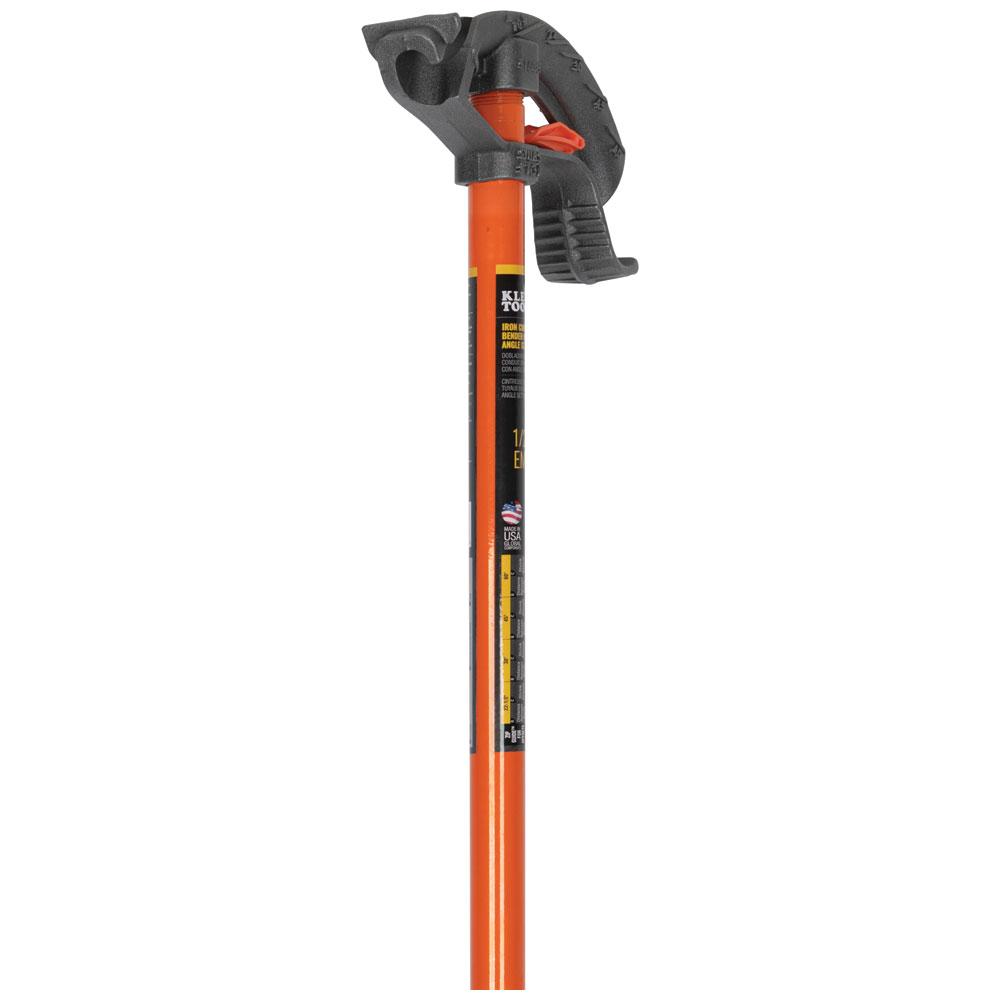 Klein Tools 51604 Iron Conduit Bender Full Assembly, 3/4-Inch EMT with Angle Setter
