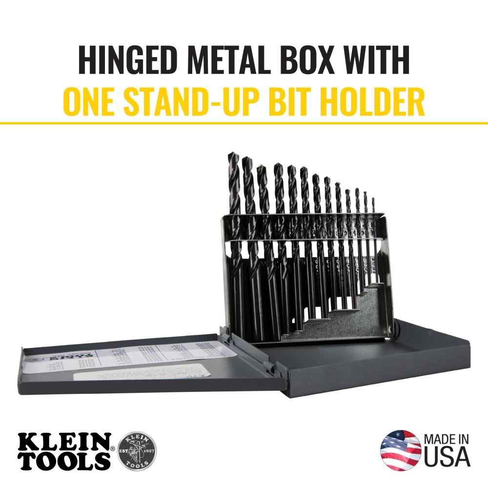 Klein Tools 53002 13 Pc Drill Bit Set