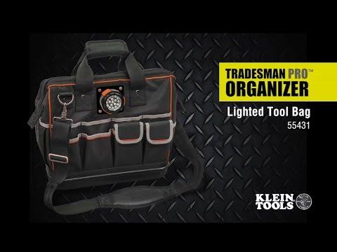 Klein Tools 55431 Lighted Tool Bag