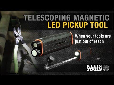 Klein Tools 56027 Klein Tools Telescoping Magnetic LED Pickup Tools