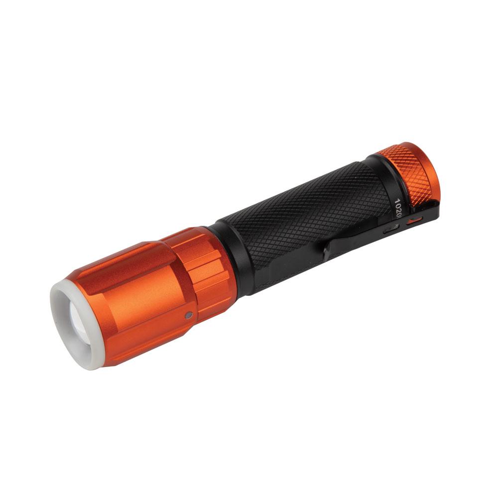 Klein Tools 56412 Rechargeable LED Flashlight with Worklight