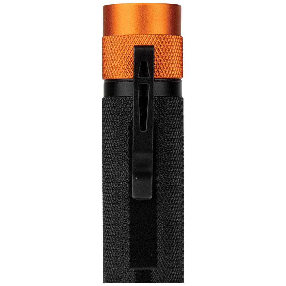 Klein Tools 56413 Rechargeable 2-Color LED Flashlight with Holster