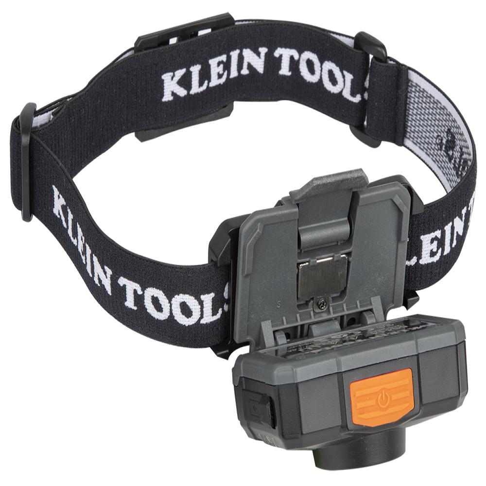 Klein Tools 56414 Rechargeable 2-Color LED Headlamp with Adjustable Strap