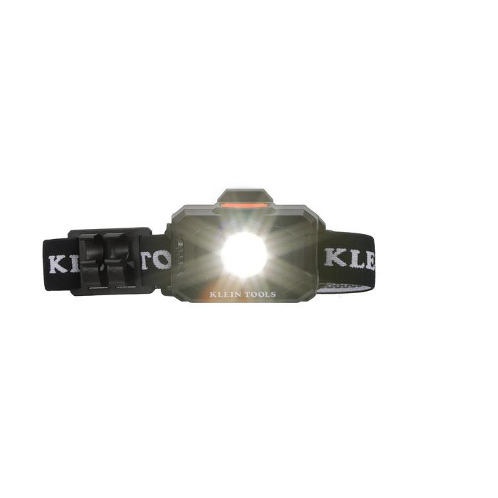 Klein Tools 56414 Rechargeable 2-Color LED Headlamp with Adjustable Strap