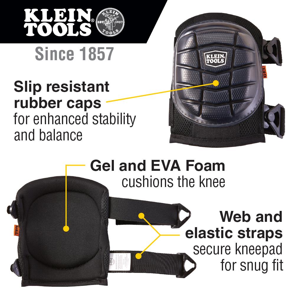 Klein Tools 60184 Lightweight Gel Knee Pads