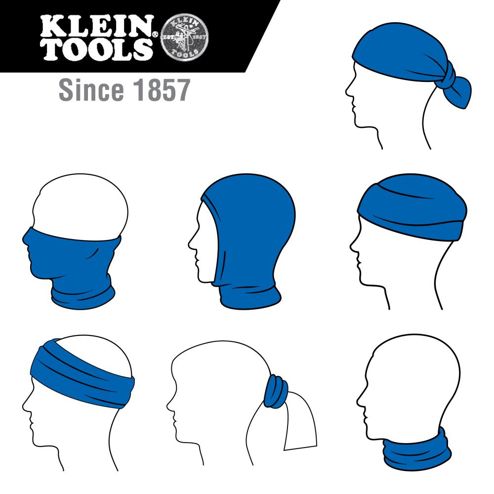 Klein Tools 60439 Neck and Face Cooling Band, Blue