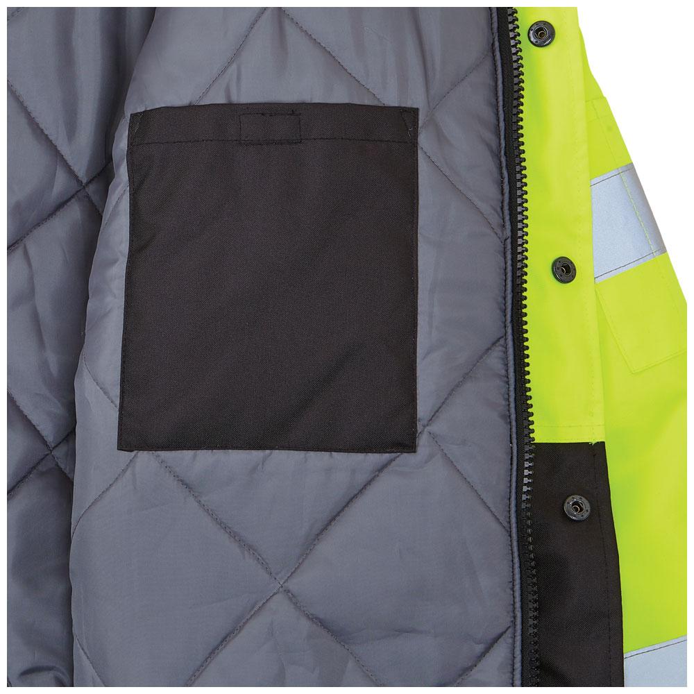 Klein Tools 60501 High-Visibility Winter Bomber Jacket, 2XL