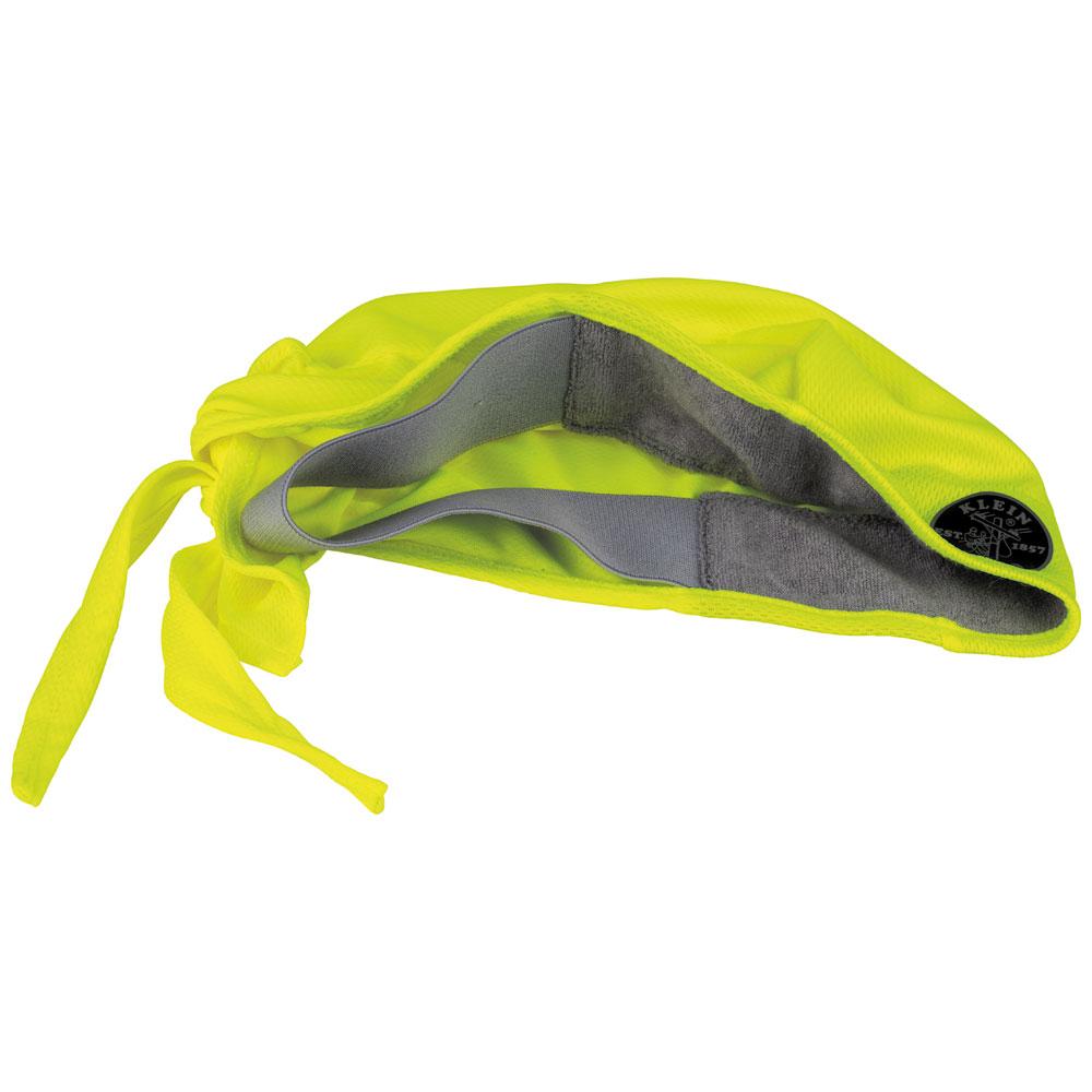 Klein Tools 60546 Cooling Do Rag, High-Visibility Yellow, 2-Pack