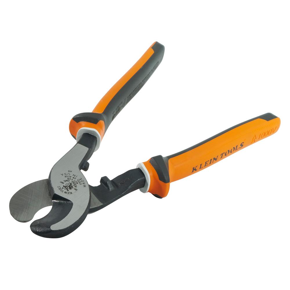 Klein Tools 63050-EINS Electricians Cable Cutter, Insulated