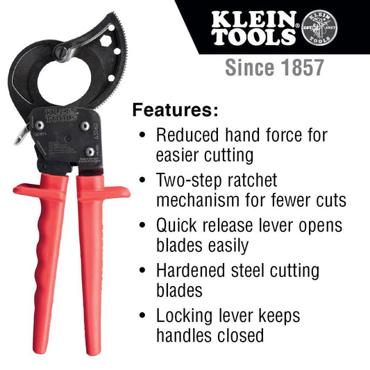 Klein Tools 63060 Ratchet Cable Cutter