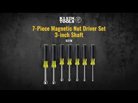 Klein Tools 631M Klein Tools Magnetic Nut Drivers