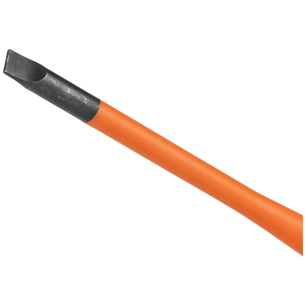 Klein Tools 6916INS Slim-Tip Insulated Screwdriver, 3/16-Inch Cabinet, 6-Inch Round Shank