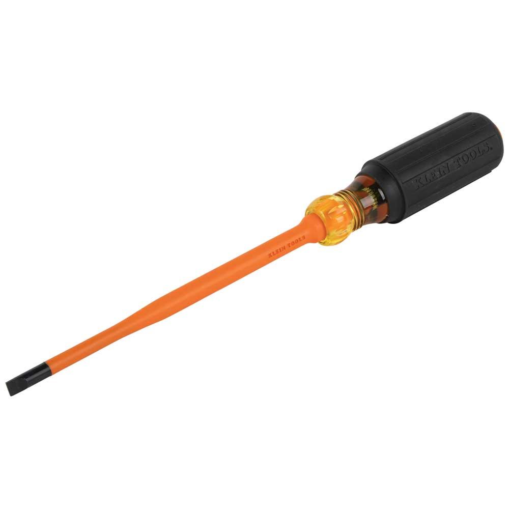 Klein Tools 6926INS Slim-Tip 1000V Insulated Screwdriver, 1/4-Inch Cabinet, 6-Inch