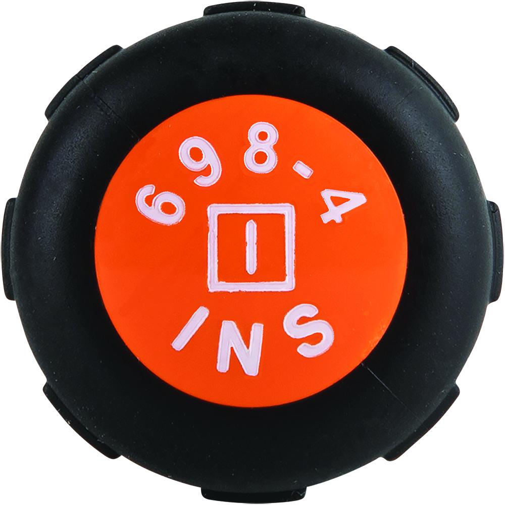 Klein Tools 6984INS Slim-Tip 1000V Insulated Screwdriver, #1 Square, 4-Inch Round Shank