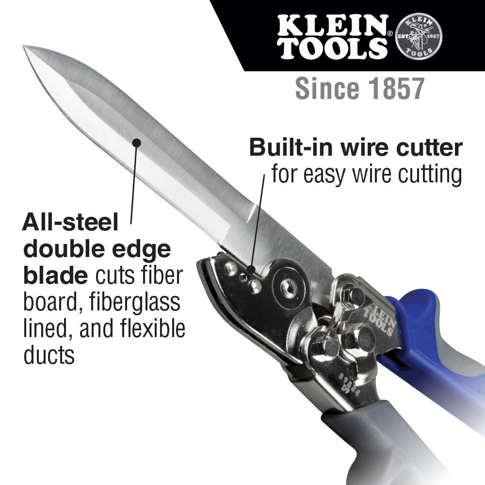 Klein Tools 89554 Duct Cutter with Wire Cutter