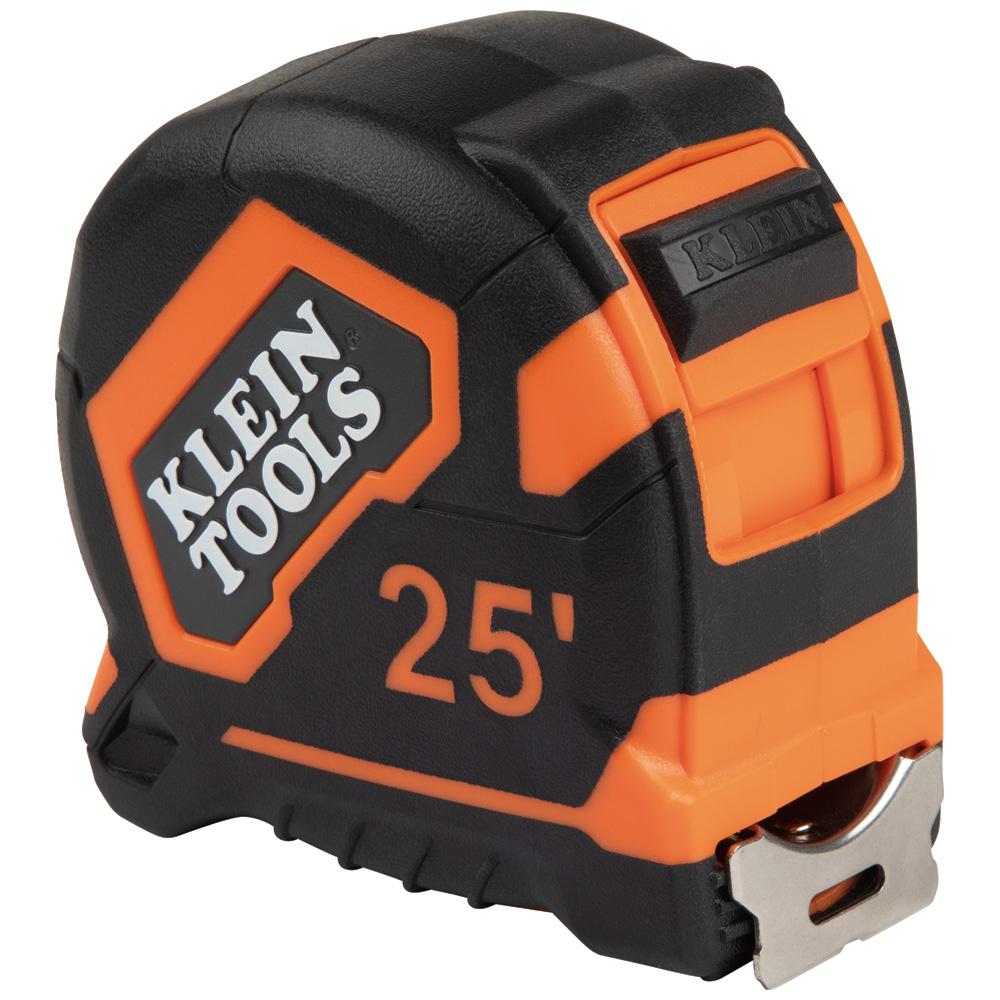 Klein Tools 9125 Tape Measure, 25-Foot Single-Hook