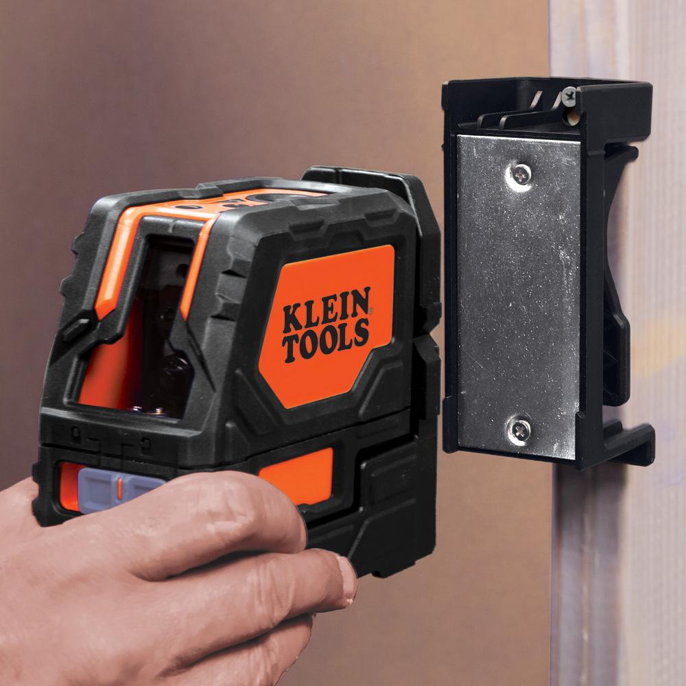 Klein Tools 93LCLS Laser Level, Self-Leveling Red Cross-Line Level and Red Plumb Spot