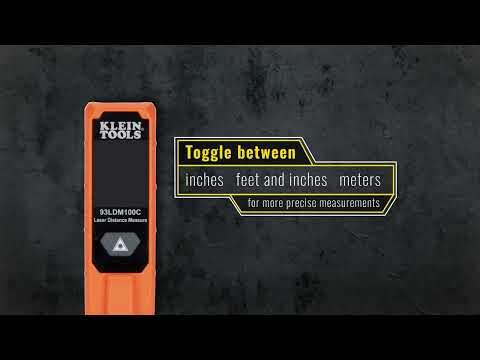 Klein Tools 93LDM100C Compact Laser Distance Measure