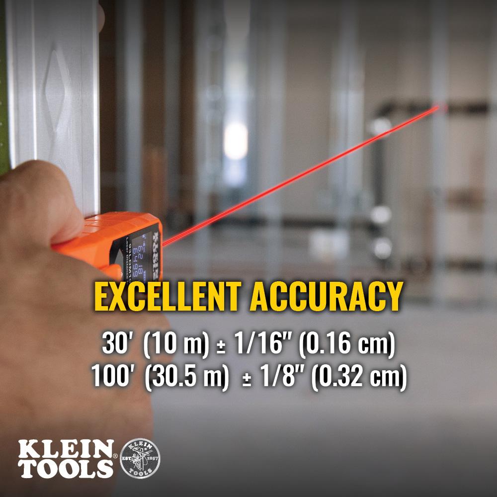 Klein Tools 93LDM100C Compact Laser Distance Measure