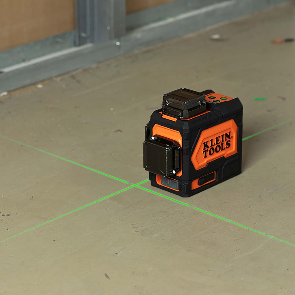 Klein Tools 93PLL Rechargeable Self-Leveling Green Planar Laser Level