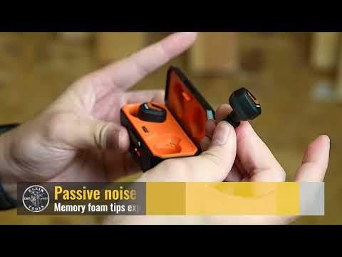 Klein Tools AESEB1 Bluetooth® Jobsite Earbuds