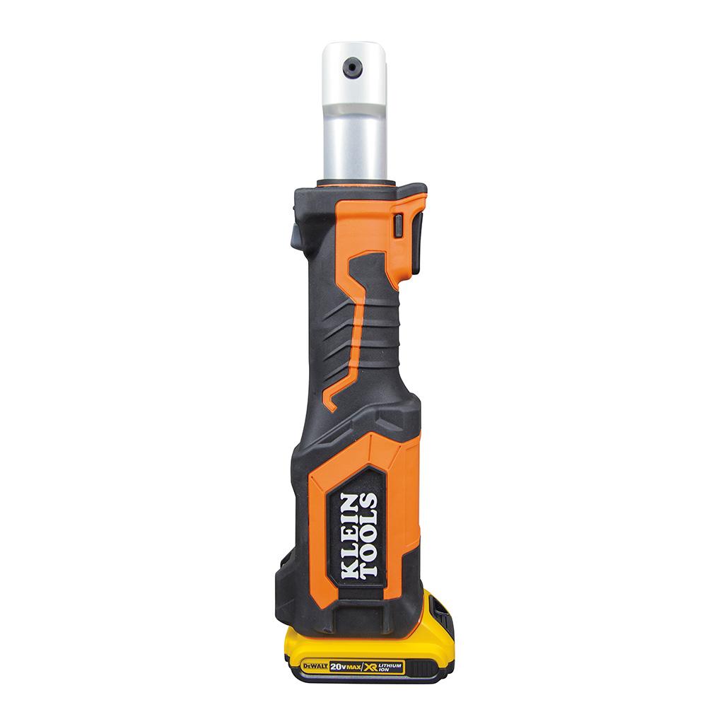 Klein Tools BAT207T1 Battery-Operated Crimper, BG Die/D3 Groove, 2 Ah