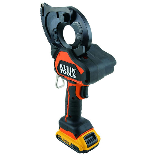 Klein Tools BAT20GD10 Battery-Operated Cu/Al Closed-Jaw Cutter, 2 Ah