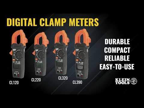 Klein Tools CL120KIT Clamp Meter Electrical Test Kit