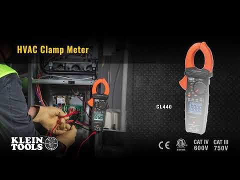 Klein Tools CL440 HVAC Clamp Meter