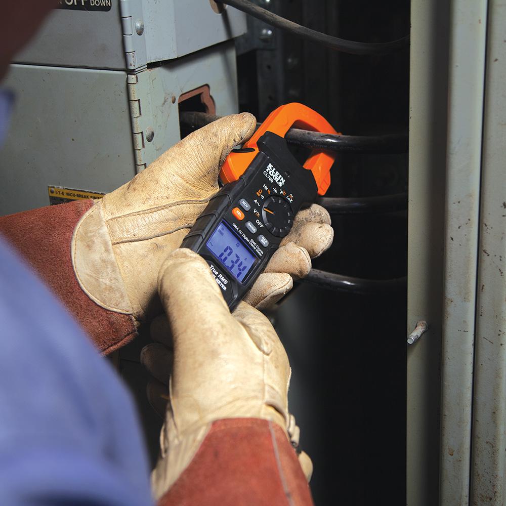 Klein Tools CL700 Digital Clamp Meter, AC Auto-Ranging TRMS, Low Impedance (LoZ) Mode