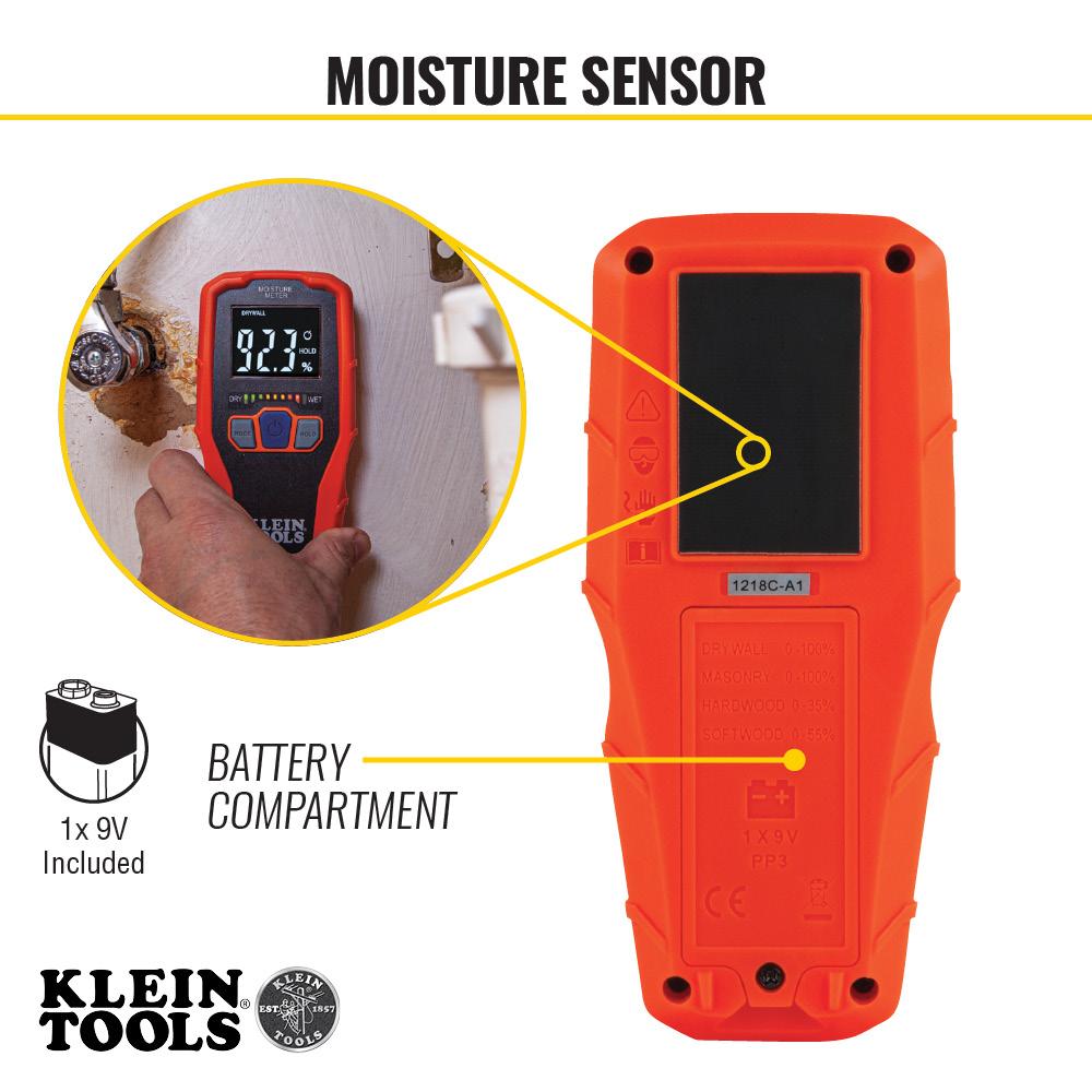 Klein Tools ET140 Klein Tools Pinless Moisture Meter