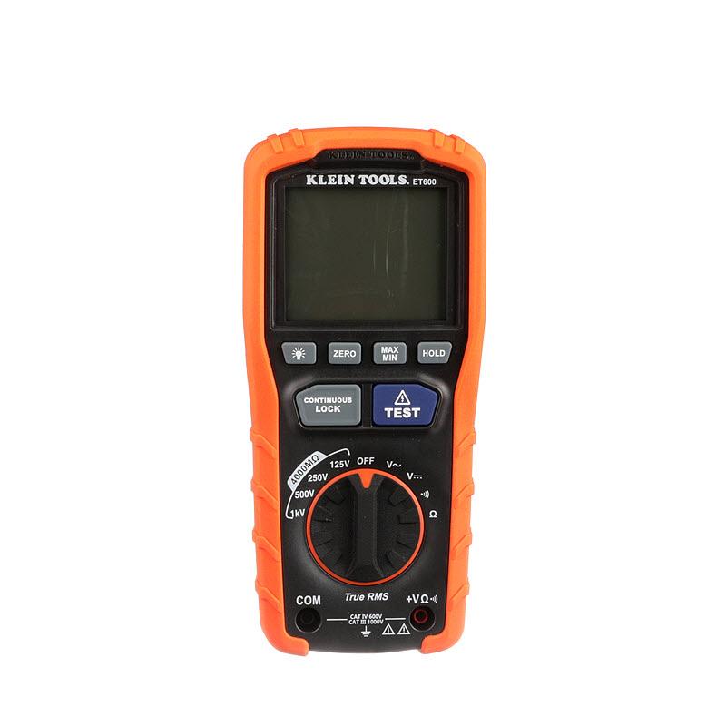 Klein Tools ET600 Insulation Resistance Tester