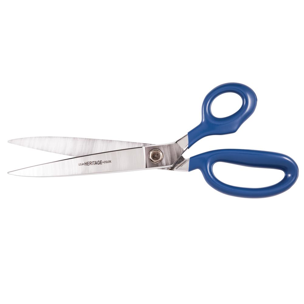 Klein Tools G212LRK Bent Trimmer with Large Ring, Knife Edge, 12-Inch