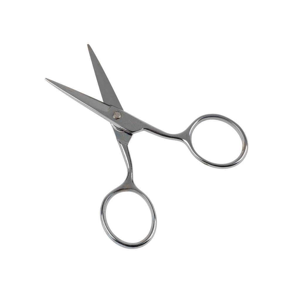 Klein Tools G404LR Embroidery Scissor with Large Ring, 4-Inch