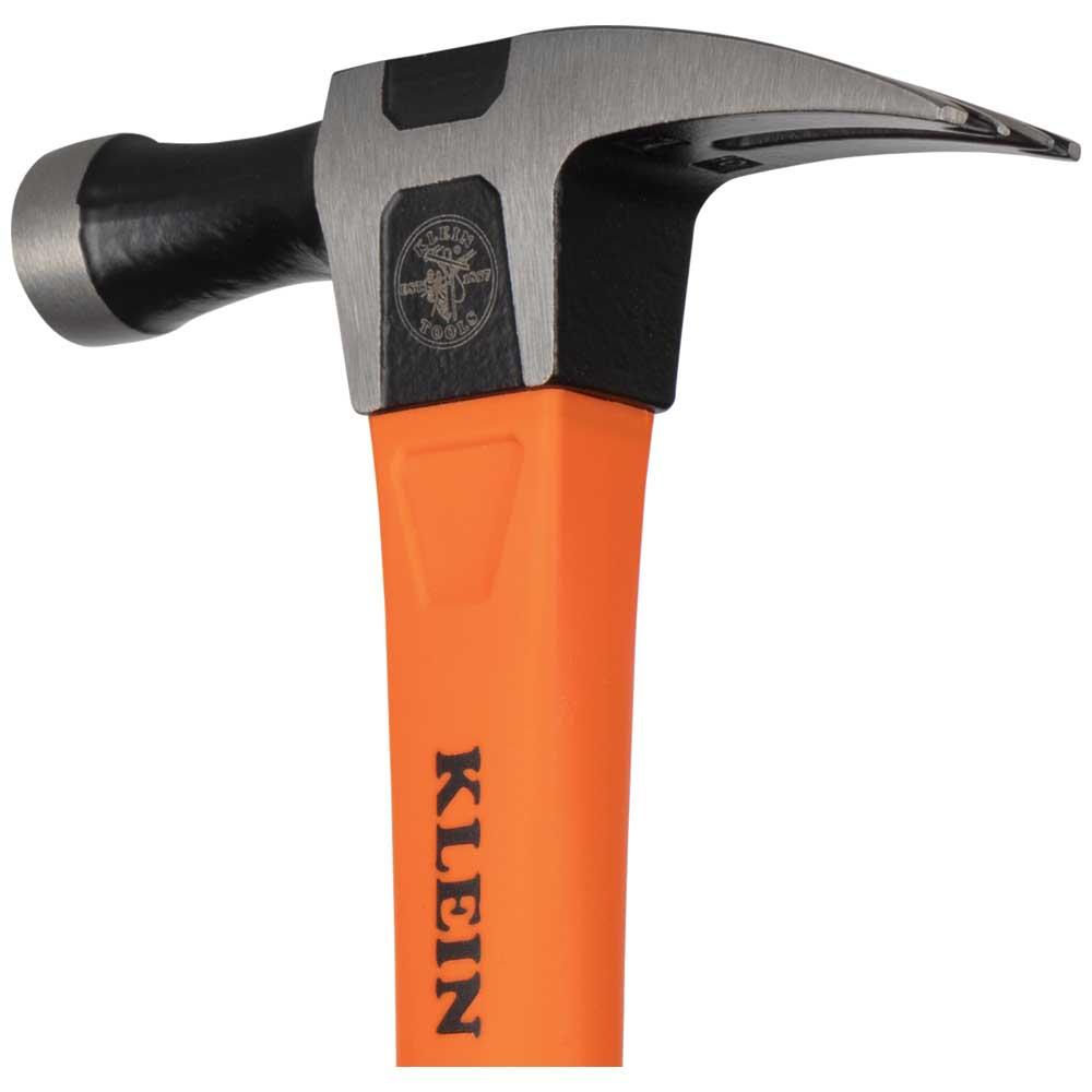 Klein Tools H80718 Straight-Claw Hammer, 18-Ounce, 15-Inch