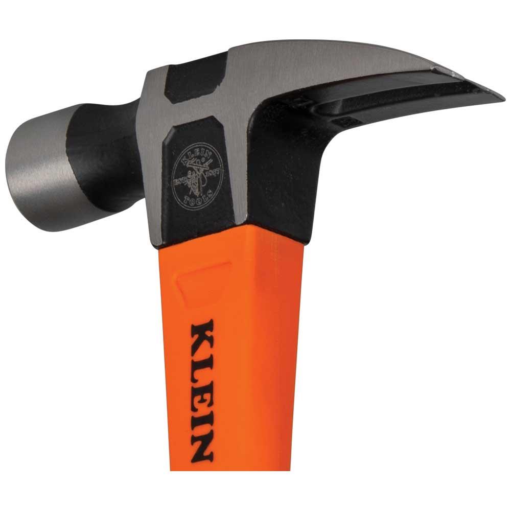 Klein Tools H80820 Straight-Claw Hammer, 20-Ounce, 13-Inch