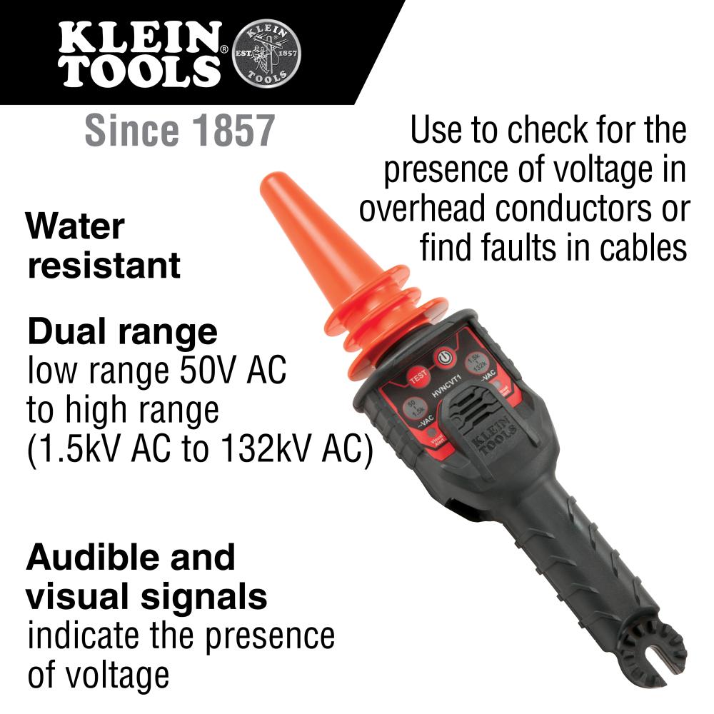 Klein Tools HVNCVT-1 Dual Range High Voltage Tester