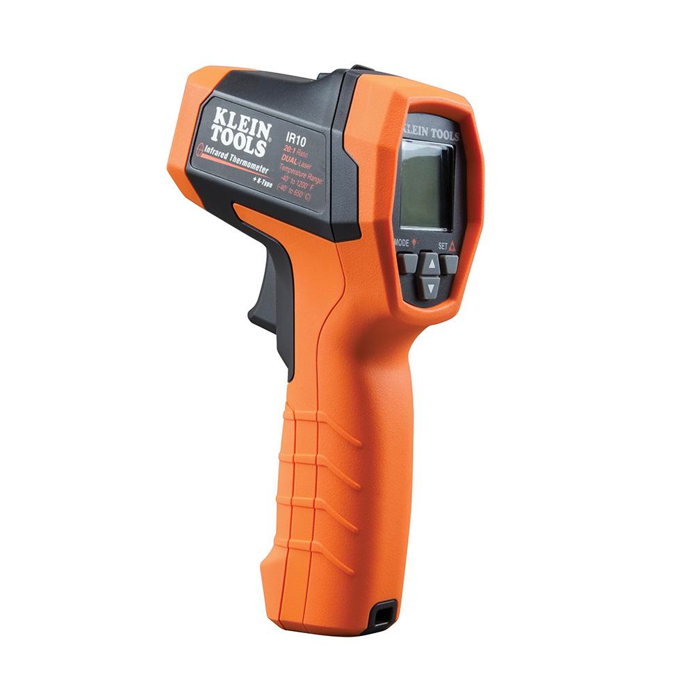 Klein Tools IR10 Dual-Laser Infrared Thermometer, 20:1