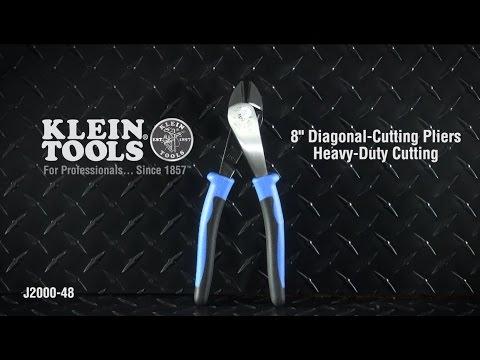 Klein Tools J2000-48 72110-6 Journeyman 2000Series Diag Cut Pliers