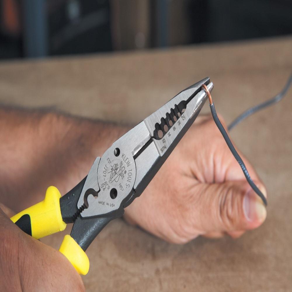 Klein Tools J207-8CR All-Purpose Pliers Withcrimper