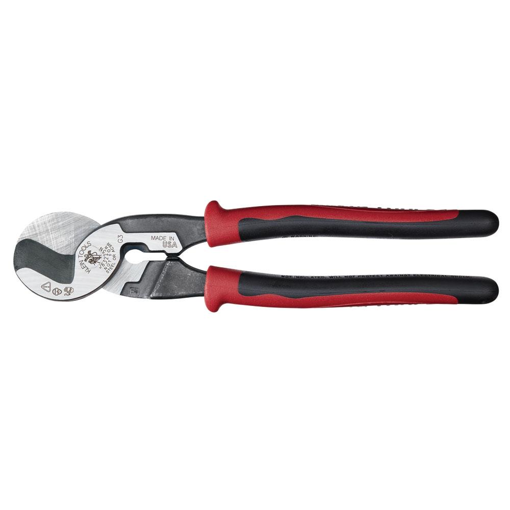Klein Tools J63225N Journeyman High Leverage Cable Cutter with Stripping