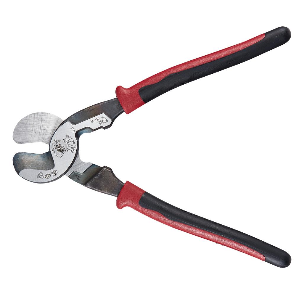 Klein Tools J63225N Journeyman High Leverage Cable Cutter with Stripping
