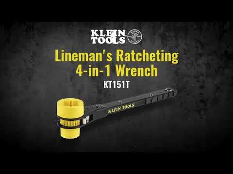 Klein Tools KT151T Ratcheting Lineman'S Wrench