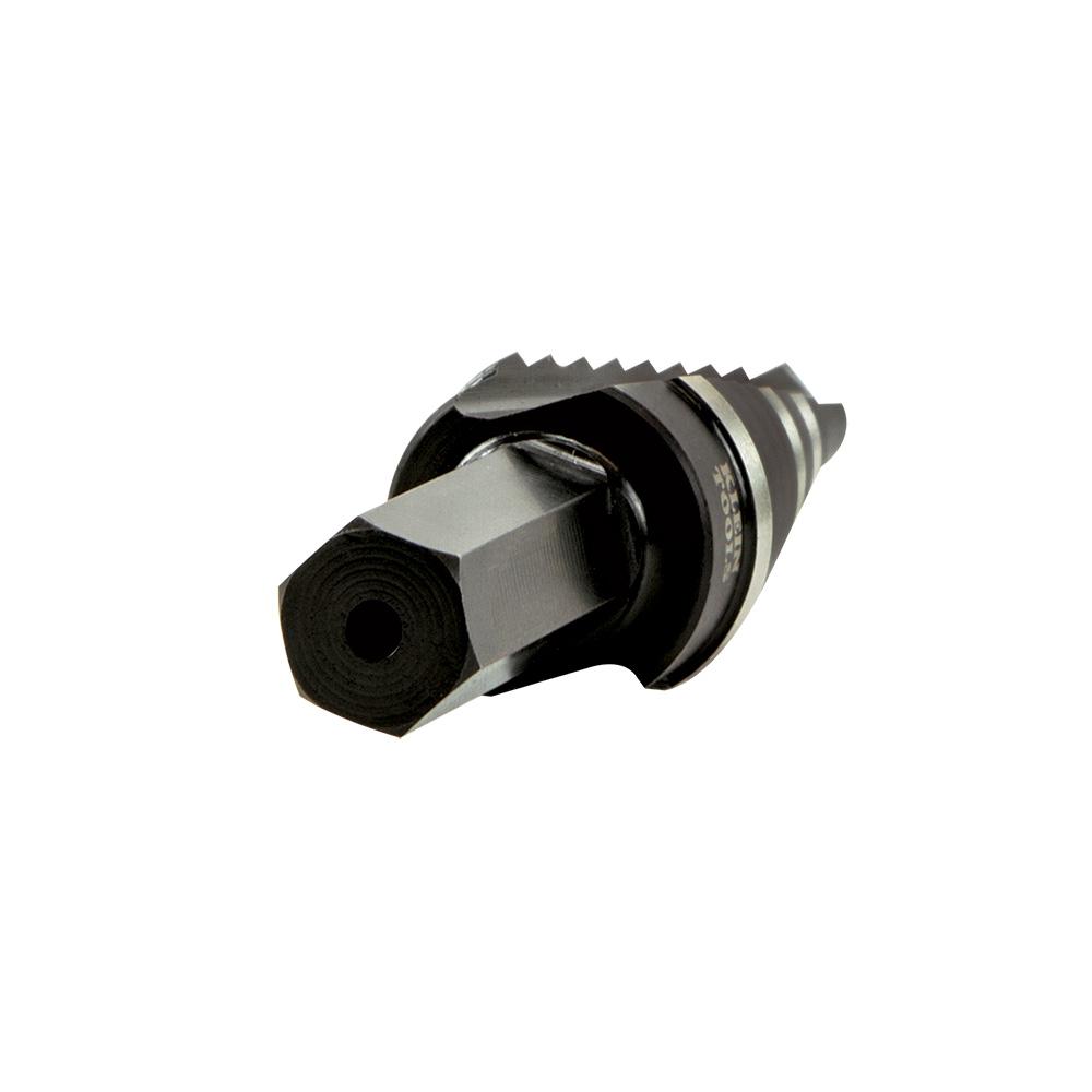 Klein Tools KTSB03 Step Drill Bit Double Fluted #3, 1/4 to 3/4-Inch