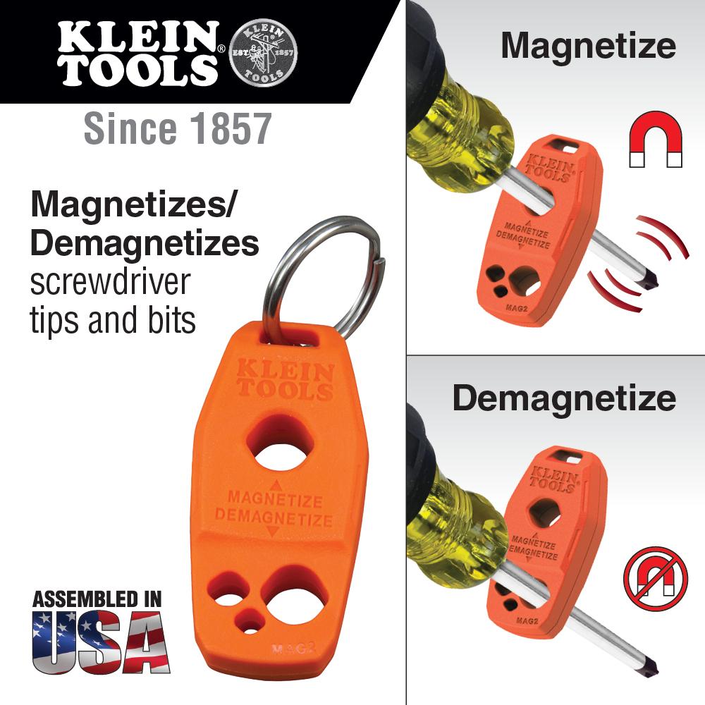 Klein Tools MAG2 Klein Tools MAG2 Screwdriver Magnetizer/Demagnetizers